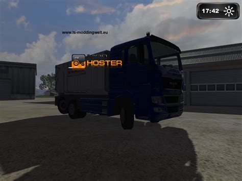 LS2011 MAN TGX HKL Aufbau v MAN Mod für Landwirtschafts Simulator 2011