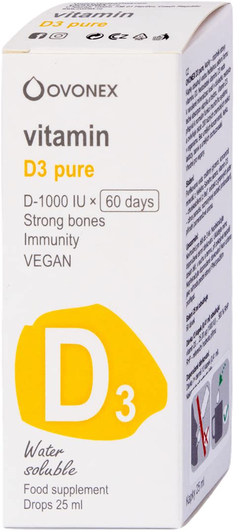 Ovonex Vitamin D3 Pure Kapky 25 Ml Dmcz