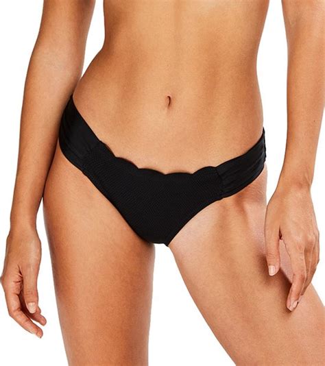 Hunkemöller Scallop Bikini broekje Donker Blauw Maat L bol