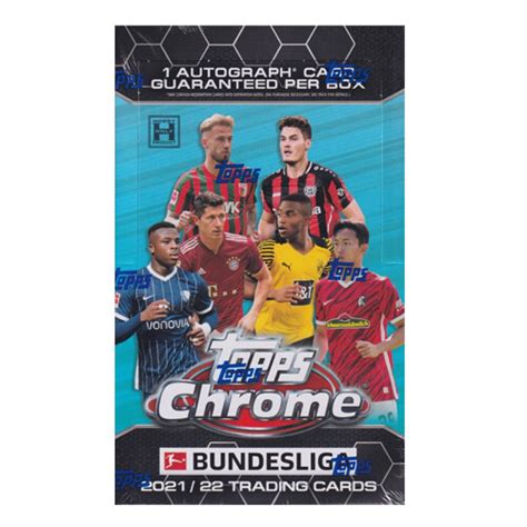 Topps Bundesliga Chrome Soccer Hobby Box