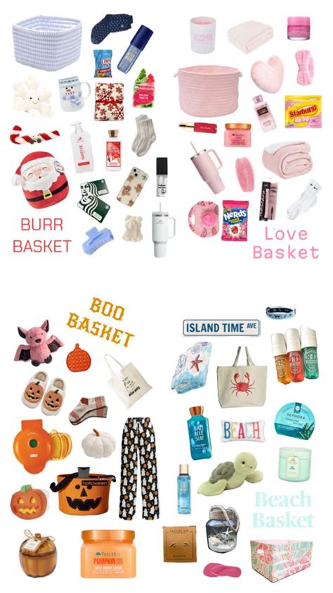 Gift Baskets In 2024 Geschenke Zu Weihnachten Basteln Girly