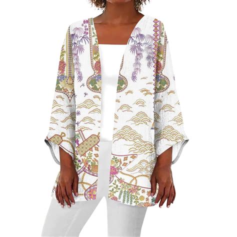 Paaisye Cardigan For Woman Summer Dressy Casual Kimono Cardigan