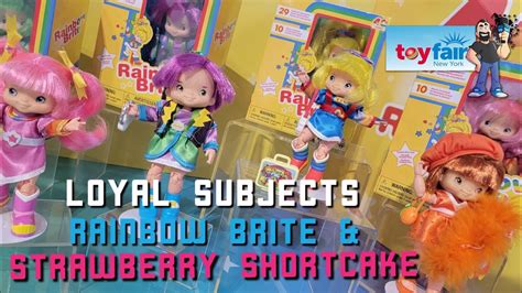 Rainbow Brite Strawberry Shortcake Loyal Subjects Booth Display At