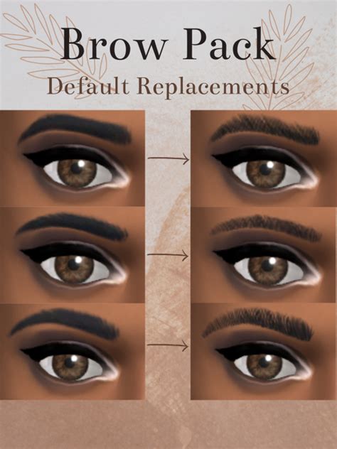 Nivenor Default Replacement Brows