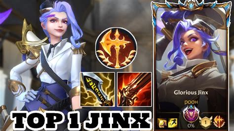 Wild Rift Jinx Top Jinx Gameplay Rank Challenger Youtube