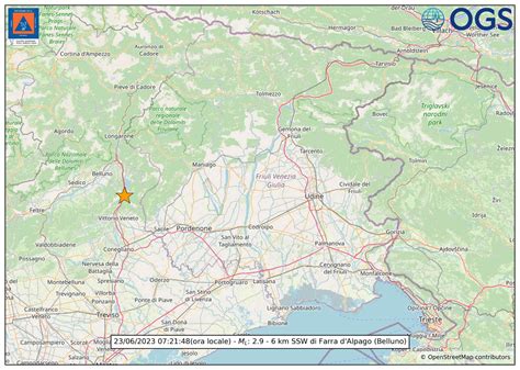 Terremoto In Veneto Registrato Anche In Friuli