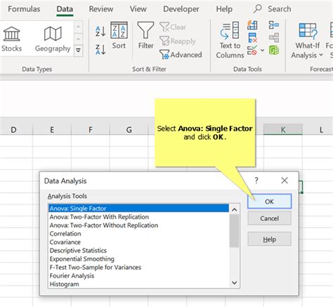 How To Use Anova In Excel The Ultimate Guide Goskills