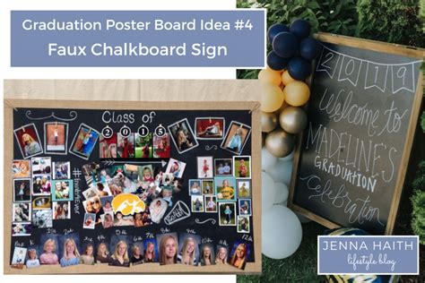 12 Graduation Poster Board Ideas Jenna Haith Lifestyle Graduation Poster Graduation Poster