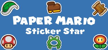 Paper Mario Sticker Star Stickers