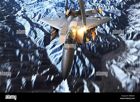 An F E Strike Eagle From The St Expeditionary Fighter Squadron At