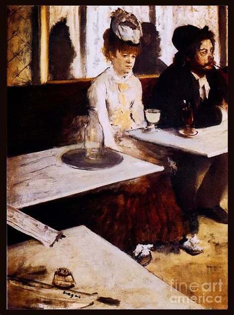 L Absinthe 1876 Painting by Edgar Degas | Pixels