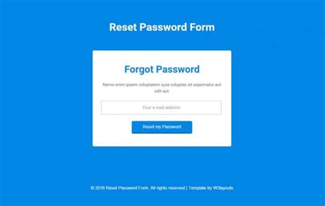 10 Best Forgot Password Ui Design Templates