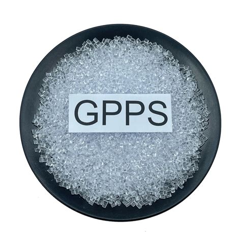 Virgin And Recycled General Gpps Plastic Raw Material Gpps Granules