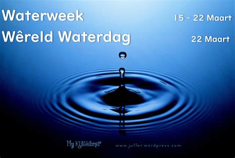 Water © My Klaskamer Idees En Gedagtes Uit N Juffrou Se Pen