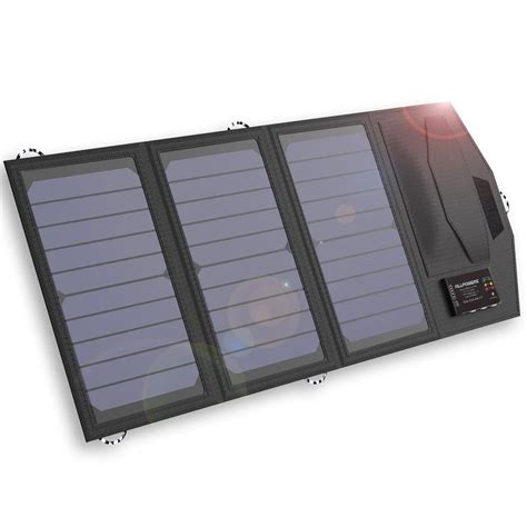 Allpowers Panel Solar Port Til Para Exteriores Cargador Usb De V Y