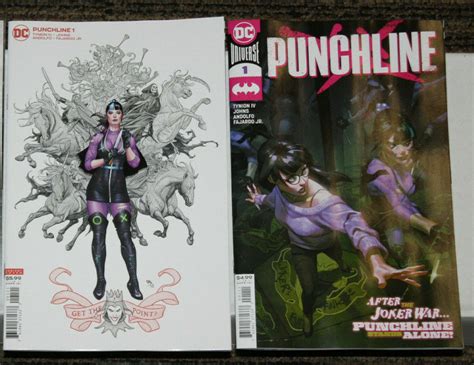 Dc Punchline Special 1 Two Cover Set Reg A And B Cho Variant 1sts Ebay