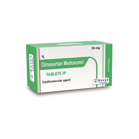 Olmesartan Medoxomil Tablet Supplier Kavya Pharma