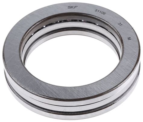 51109 SKF SKF 51109 Thrust Ball Bearing Open Type 45mm I D 65mm O D