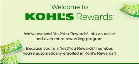 NEW Kohl's Rewards Program Started! Get the Details!