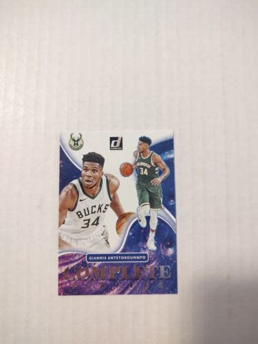 Panini Donruss Complete Players Giannis Antetokounmpo For