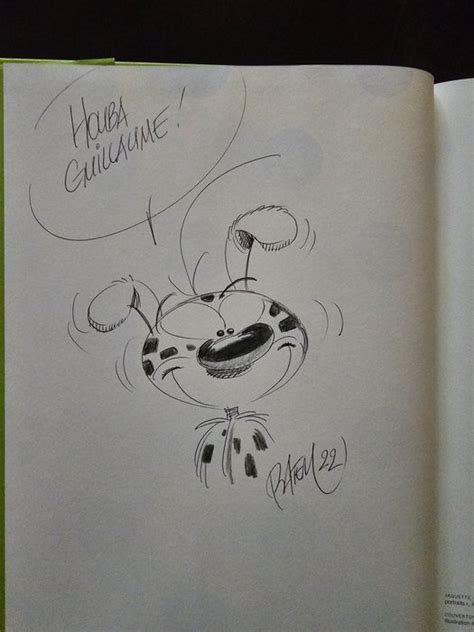 Batem Le Marsupilami Une Vie En Dessins D Dicace C Catawiki