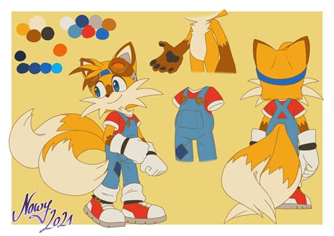 91392 Safe Artist Nowykowski Miles Tails Prower Sonic Canine