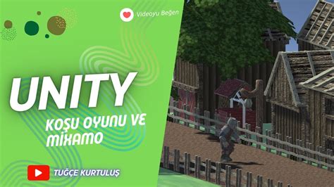 Unity de Koşu Oyunu Yapma mixamo dan animasyon ekleme YouTube