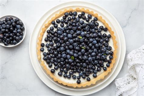 Recette Tarte Ricotta Myrtilles Marie Claire