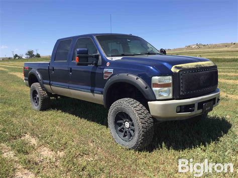 2008 Ford F250 Super Duty Lariat King Ranch 4x4 Crew Cab Pickup Bigiron Auctions