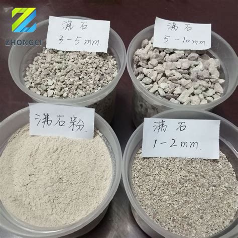 Zhongci Filtration Material Green Zeolite Sand For Treatment Of Dring