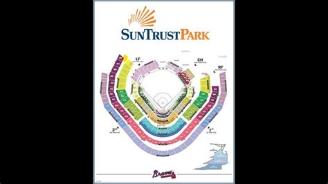 Suntrust Park Parking Map