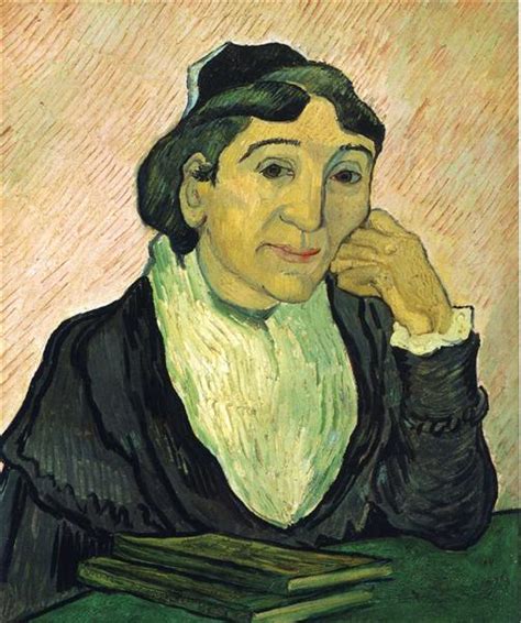 Portrait Of Madame Ginoux L Arlesienne Vincent Van Gogh