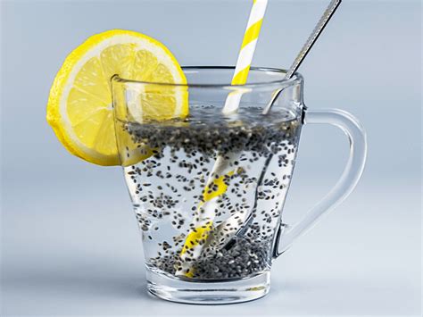 Is Tiktok’s Chia Seed And Lemon ‘internal Shower’ Drink Actually Good For Gut Health The