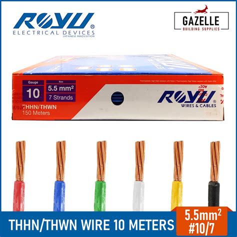 Royu Thhn Thwn Stranded Wire Gauge Mm Mm