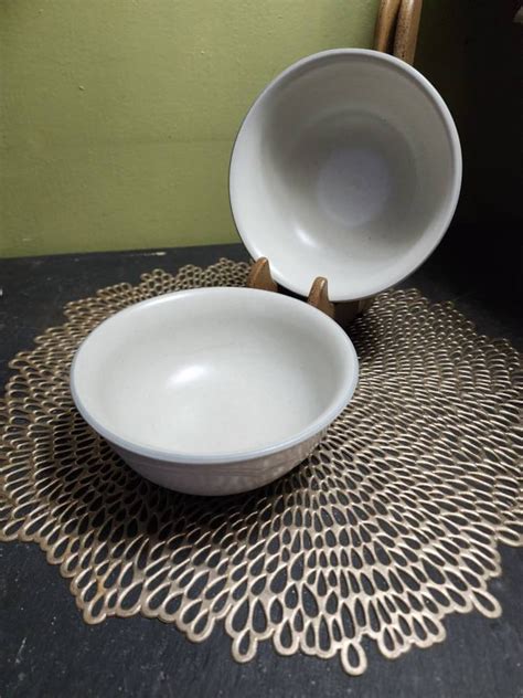 Pfaltzgraff Heirloom Soup Cereal Set Of Two Etsy