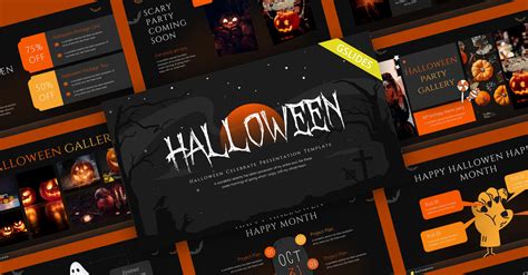 Halloween Creative Spooky Google Slides Template