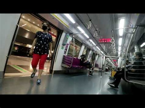 Singapore Train Ride From Kent Ridge To Harbourfront MRT Station YouTube