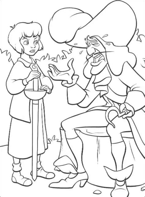 Peterpan In Return To Neverland Coloring Pages