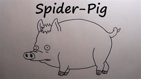 32nd Drawing Spider Pig Simpsons Hd Youtube