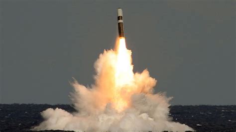 Trident missile misfired and crashed into ocean during rare test launch ...