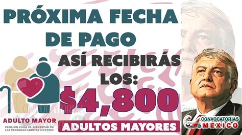 Noticia De Primera Pr Xima Fecha De Pago Adultos Mayores Asi