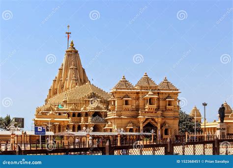 Somnath Temple Full View, Somnath Temple In Gujarat India, Temple In ...