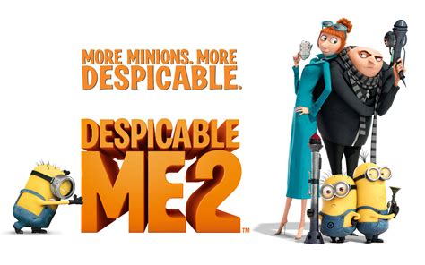 Download Despicable Me 2 Movie Poster Wallpaper | Wallpapers.com