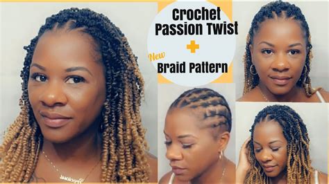 Crochet Passion Twist No Rubber Bands Bonus Braid Pattern Undetectable 1 Hour💥 Youtube