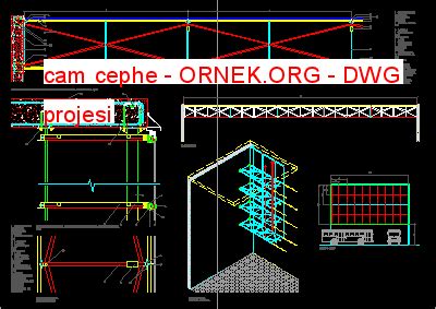 Proje Sitesi Kiri D Eme Detaylar Autocad Projesi