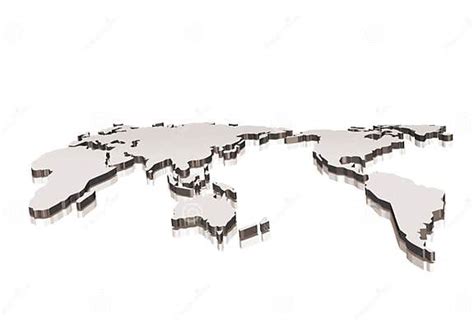 3d World Map Stock Illustration Illustration Of Africa 32023955