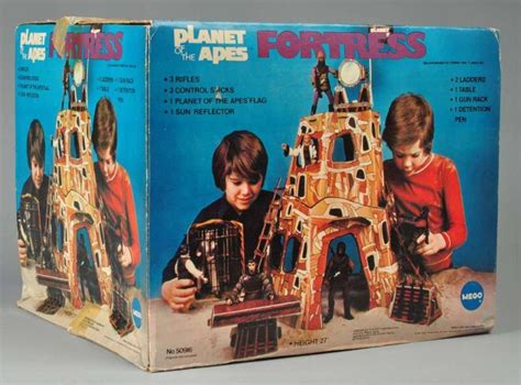 1975 Planet Of The Apes Fortress Playset By Mego Retro Toys Planet