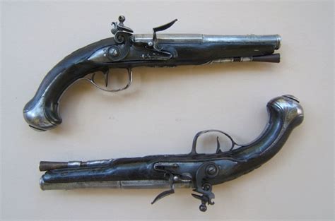 Paul S Antique Arms And Armour A Fine Pair Of Revolutionary War Period French Flintlock Officer S