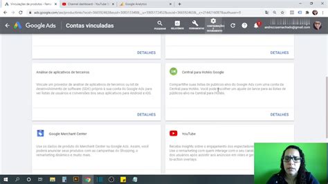 GOOGLE ADS Como Vincular Google Analytics E Youtube Ao Google Ads