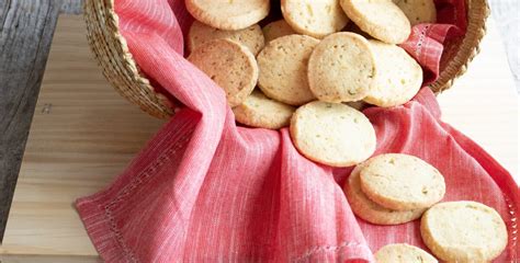 Orange And Sage Scented Shortbread Biscuits